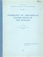 Hydrology of Circumpolar Waters South of New Zealand