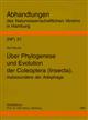 Über Phylogenese und Evolution der Coleoptera (Insecta) insbesondere der Adephaga