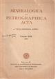 Mineralogica et Petrographica Acta vol. 17