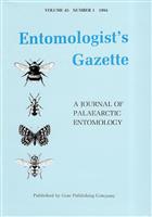 Entomologist's Gazette. Vol. 45 (1994)