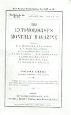 Entomologist's Monthly Magazine Vol. 78 (1942)