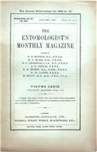 Entomologist's Monthly Magazine Vol. 79 (1943)