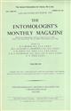 Entomologist's Monthly Magazine Vol. 101 (1965)