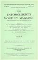Entomologist's Monthly Magazine Vol. 106 (1970)