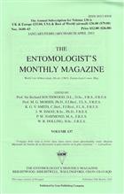 Entomologist's Monthly Magazine Vol. 137 (2001)