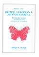 British, European & Asian Butterfly Vernacular names including Forms, Subspecies & Aberrations (Vol. 1)