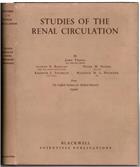 Studies of the Renal Circulation