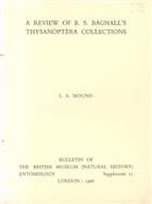 A Review of R.S. Bagnall's Thysanoptera Collections
