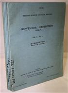 Ruwenzori Expedition 1934-35. Vol.1, nos 1-6