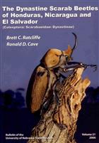 The Dynastine Scarab Beetles of Honduras, Nicaragua and El Salvador (Coleoptera: Scarabaeidae: Dynastinae)