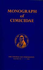 Monograph of Cimicidae (Hemiptera - Heteroptera)