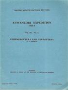 Ruwenzori Expedition 1934-5 Vol. 3 no.5: Ephemeroptera and Neuroptera