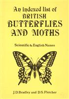 An Indexed List of British Butterflies and Moths Scientific & English names