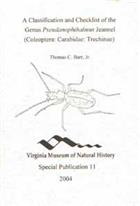 A Classification and Checklist of the Genus Pseudanophthalamus Jeannel (Coleoptera: Carabidae: Trechinae)