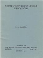 North African Lower Miocene Rhinoceroses