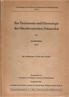 Zur Taxionomie und Chronologie der Oberdevonischen Ostracoden