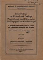 Neue Beiträge zur Kenntis der Geologie, Paleontologie und Petrograhie der Umgegend von Konstantinopel. 1.Obersilurische und devonische Faunen der Prinzeninseln, Bithyniens und Thraziens