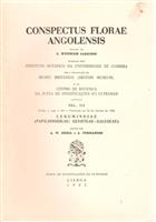 Conspectus Florae Angolensis Vol. III Fasc 1 Leguminosae (Papilionoidea: Genisteae-Galegeae) Fasc. I. Leguminosae (Papilionoideae: Genista-Galegeae)