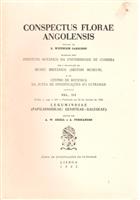 Conspectus Florae Angolensis Vol. III Fasc 1 Leguminosae (Papilionoidea: Genisteae-Galegeae) Fasc. I. Leguminosae (Papilionoideae: Genista-Galegeae)