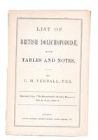 List of British Dolichopodidae with Table and Notes