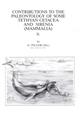 Contributions to the Paleontology of some Tethyan Cetacea and Sirenia (Mammalia) II