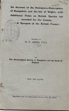 An Account of the Hemiptera- Heteroptera Hampshire and the Isle of Wight; with Additional Notes on British Species not recorded for the County (= A Synopsis of the British Fauna)