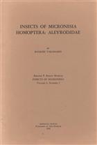 Insects of Micronesia Vol. 6(1): Homoptera: Aleyrodidae