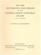 On the Systematics and Origin of the Generic Group Oxyptilus Zeller (Lep. Alucitidae)