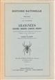 Histoire Naturelle de la France. 14 Partie: Araignées (Araignées, Chernètes, Scorpions, Opilions)