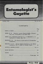 Entomologist's Gazette. Vol. 13, Part 4 (1962)