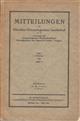 Mittelungen der Münchner Entomologischen Gesellschaft. XXX Jahrgang 1940. Heft 1