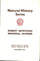 Robert Newstead Memorial Number