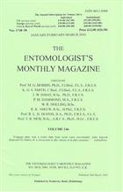 Entomologist's Monthly Magazine. Vol. 146 (2010)