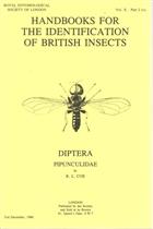 Diptera Pipunculidae (Handbooks for the Identification of British Insects 10/2c)