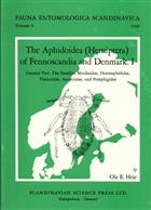 The Aphidoidea (Hemiptera) of Fennoscandia and Denmark I Families Mindaridae, Hormaphididae, Thelaxidae, Anoeciidae, and Pemphigidae (Fauna Ent. Scand. 9)