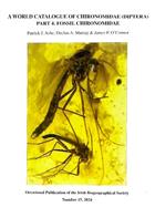 A World Catalogue of Chironomidae (Diptera) Part 4: Fossil Chironomidae