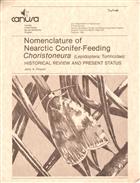 Nomenclature of Nearctic Conifer-Feeding Choristoneura (Lepidoptera: Tortricidae): Historical Review and Present Status