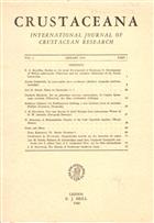 Crustaceana. International Journal of Crustacean Research. Vol. 1-43 [with] Supplements 1-7