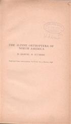 The Alpine Orthoptera of North America