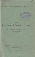 Relation of Science to Art: In reference to Taste and Beauty