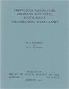 Cretaceous Faunas from Zululand and Natal, S. Africa. Introduction, Stratigraphy