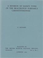 A Revision of Sahni's Types of the  Brachiopod Subfamily Carneithyridinae