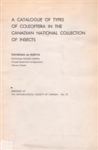 A Catalogue of Types of Coleoptera in the Canadian National Collection of Insects