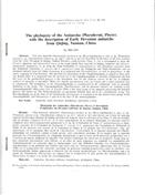 The Phylogeny of the Antiarcha (Placodermi, Pisces), with the description of Early Devonian Antiarchs from Qujing, Yunnan, China