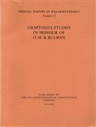 Graptolite Studies in Honour of O.M.B. Bulman Special Papers in Palaeontology 13