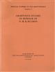 Graptolite Studies in Honour of O.M.B. Bulman Special Papers in Palaeontology 13