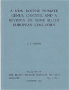 A New Eocene Primate Genus, Cantius, and a Revision of some allied European Lemuroids