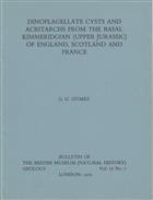 Dinoflagellate Cysts and Acritarchs from the Basal Kimmeridgian (Upper Jurassic) of England, Scotland and France