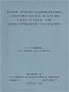 British Avonian (Carboniferous) Conodont Faunas, and their Value in Local and Intercontinental Correlation