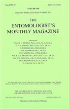 Entomologist's Monthly Magazine. Vol. 148 (2012)